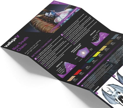 Vallejo - Non-Death Chaos Acrylic Paint Set | Game Color | Fantasy Color Series Miniature Model Kit for a High Pigment Matte Finish | 8 Bottles x 18 ml. (0.60 fl.oz)