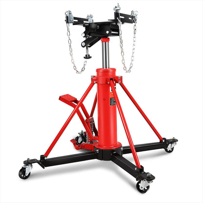 DNA Motoring Hydraulic Transmission Jack - 1 Ton 2204 lbs Capacity High Lift Telescoping Floor Jack Stand,33.2"-69.6" Lifting Range,TOOLS-00319