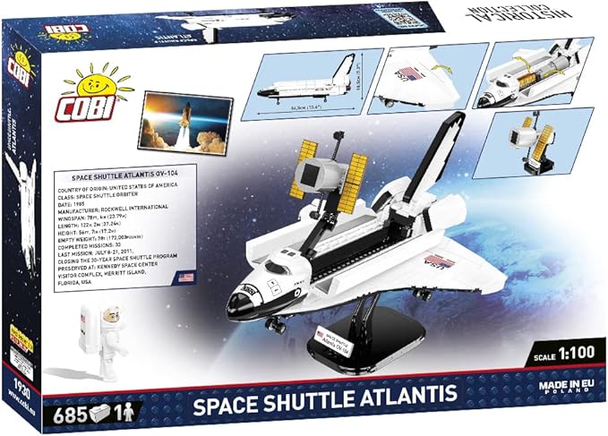COBI Historical Collection Space Shuttle Atlantis