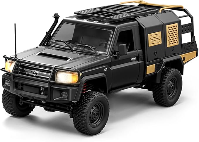 ARRIS 1/12 RC Crawler MN82S RC Rock Crawler 4x4 Toyota LC79 RC Truck 2.4GHz Remote Control Off Road Car with LED Lights for Adults Hobby Grade RTF Toy Vehicle Gifts
