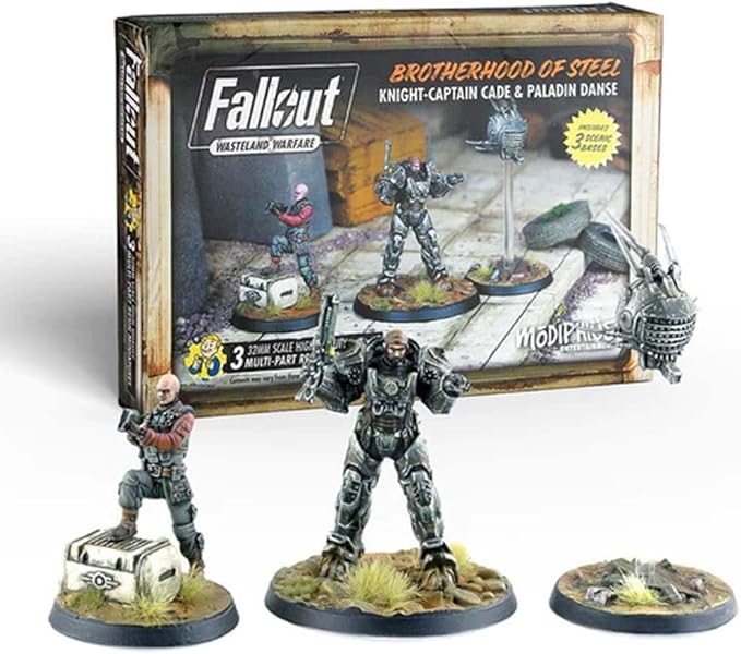 Fallout Wasteland Warfare Brotherhood of Steel Cade &amp Danse Box