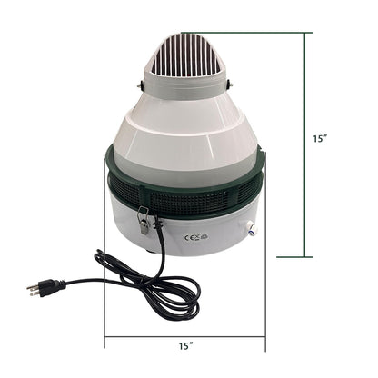 200 Pint Air Humidifier Commercial Grade Mist And Mist Hydroponic Growth Chamber，Industrial Grade Humidifier With Multi-Directional Fogging Head, Indoor Plant For Large Rooms