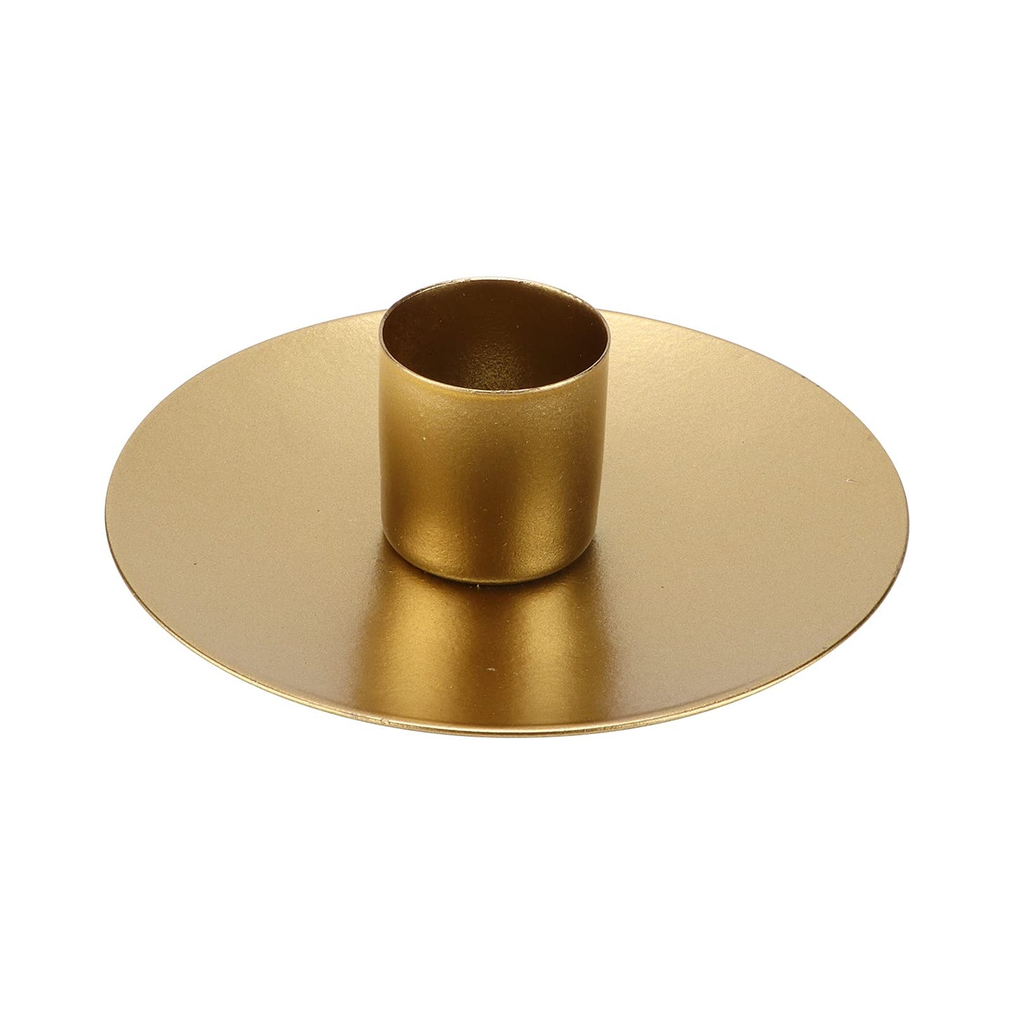Candlestick Holders Retro Iron Candle Holder Stand Candlelight Stand Single-Head Candlelight Holder for Dining Room Table Decoration[Small] Candelabras