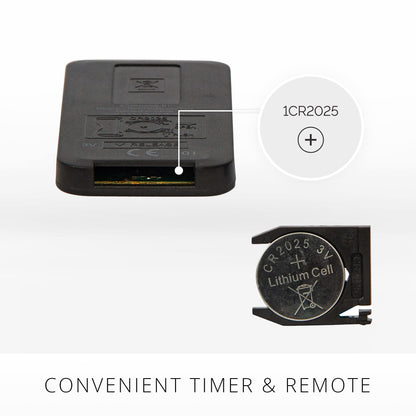 Luminara On-Off Remote for Remote Ready Real-Flame Effect LED Flameless Candles - Comes with Replaceable CR2025 Battery