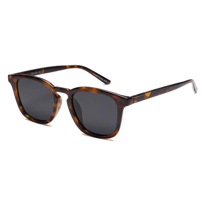 SOJOS Polarized Sunglasses for Women Men Classic Large Vintage Style Shades,Brown Tortoise/Grey