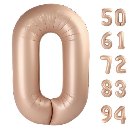 Light Brown Number 12 Balloon 40 inch, Tan 12 Number Balloons, Khaki 12th Sandy Brown Birthday Decorations, Beige 12 Year Old Girls Boys Light Brown Party Supplies