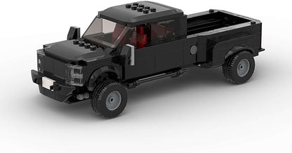 Truck MOC Racing Car Sports Model Garage Sets Building Blocks Famous Racers City Vehicle Technique DIY Bricks Toys 407pcs Pickup