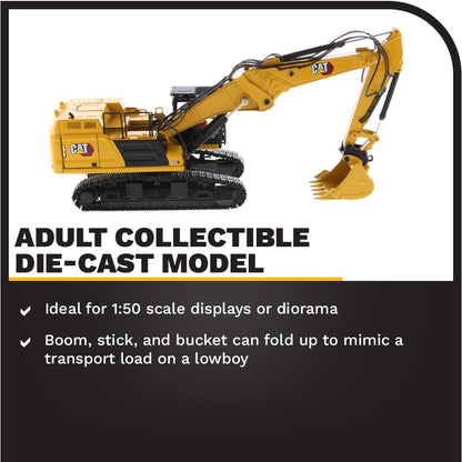 Diecast Masters 1:50 Caterpillar 352 Ultra High Demolition Hydraulic Excavator - Diecast Masters 85663 High Line Series