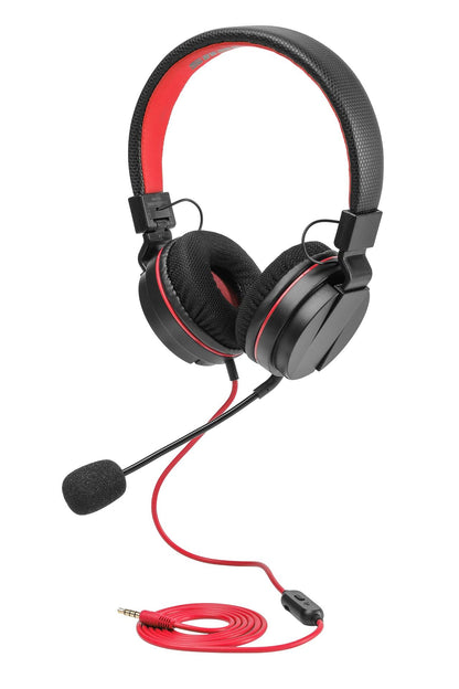 Snakebyte Head Set S - On Ear Stereo Headset PlayStation 4 Headset for Gaming Consoles with detachable Mic, Inline Control, Wired 3.5Mm Gaming Headphone for Xbox One/PlayStation 4