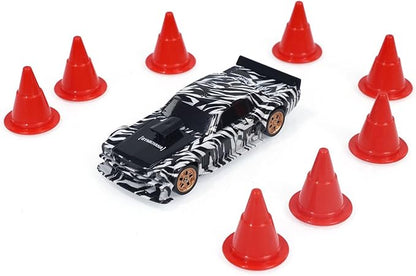 TOUCAN RC HOBBY 1/43 Radio Control Drift Car 4WD RC 2.4g Mini Race Car High Speed Model Without a Gyro for Ages 14+