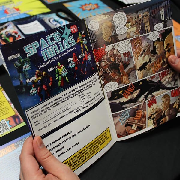 The Deadbolt Mystery Society–Comic Book Killer: Murder Mystery Game - Search for Clues Solve Puzzles Eliminate Suspects Solve Solo Or with A Group