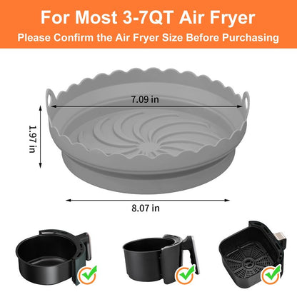 Air Fryer Silicone Liners for Ninja AF101 Air Fryer
