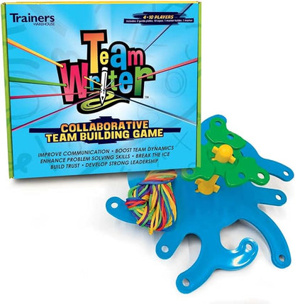 Trainers Warehouse TeamWRITER® Team Building Game | A Fun Collaborative &amp Challenging Activity - Perfect for Any Office or School Group