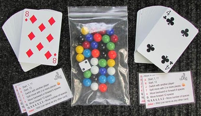 uDog Board Game | Old-Fashioned Fun for 2–12 Players | Made in The USA | Durable Wooden Pieces to Last a Lifetime | Family Game Night (6-Player)