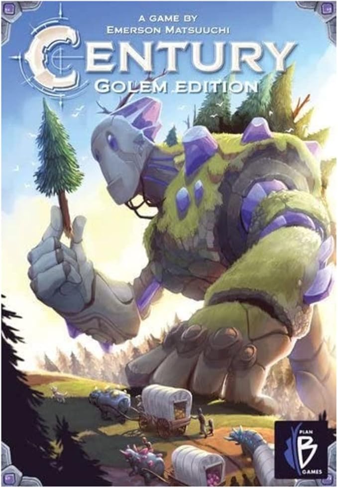 Asmodee Century Golem Edition Board Game - Journey Along The Golem Road in Caravania Strategy Game for Kids &amp Adults Ages 8+ 2-4 Players 30-45 Minute Playtime