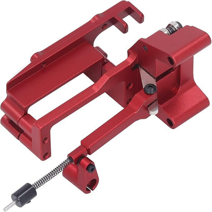 Oumefar RC Alloy Handbrake Module RC Accessories Wear High Temperature Resistant RC Handbrake Kit for ARRMA 1/7 1/8 Series RC Car Parts(Red)