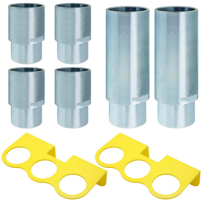 10315 Stack Truck Adapter Kit Compatible with Challenger Lift CL10 E10 VS10, Includes (4) 3" & (2) 6" Stack Adapters with Organizer, for Challenger Two Post Automotive with 2.36" (60mm) pin Dia