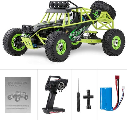 GoolRC WLtoys 12428 RC Car 1/12 Scale 4WD 50km/h High Speed RC Rock Crawler 2.4Ghz Remote Control Off Road Truck for Adults