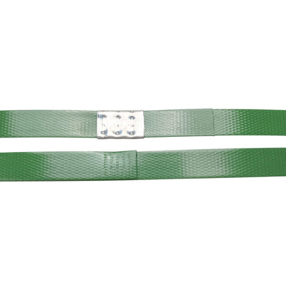 Polyester PET Strapping Roll 5/8" x 0.035" x 4000' – Heavy Duty Green Packaging Banding Strap, 1400 lbs Break Strength, UV & Water Resistant, Lightweight Poly Strapping Coil with 16" x 6" Core