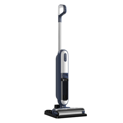 DUMOS Wet Dry Vacuum Mop, Cordless All-in-One Floor Cleaner with Auto Self-Cleaning, Dual-Edge Cleaning, Tangle-Free Brush & Dual Water Tank Design, 35-Min Runtime for Hard Sticky Messes & Pet Hair