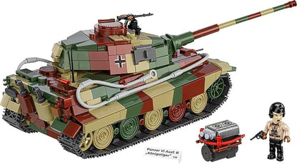 COBI Historical Collection WWII Panzer VI Ausf. B KONIGSTIGER Tank Building Set 802 Pieces