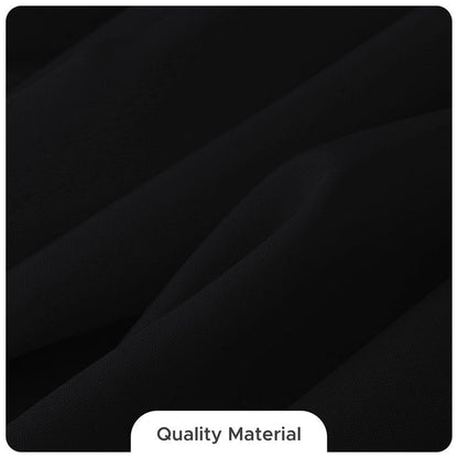 Fitable 8 Pack Table Cloth Rectangle Table: Stain and Wrinkle Resistant Tablecloth Rectangular, Washable Polyester Tablecloths for Wedding Party Dining Banquet Event Catering(Black, 70x120 Inch)