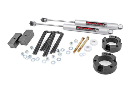 Rough Country 3" Lift Kit w/N3 Shocks for 2005-2022 Toyota Tacoma - 74530