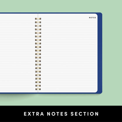 PAPERAGE Academic Planner, Weekly & Monthly Planner & Calendar, 12-Months, July 2026 - June 2027, (9.5" x 11"), School & Student Planning Agenda with Tabs, Bonus Pages & Inner Pocket, Black
