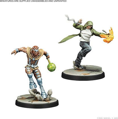 Marvel: Crisis Protocol Inhuman Royal Court Character Pack -Adds Maximus Karnak Gorgon and King Black Bolt Tabletop Superhero Game Ages 14+ 2 Players 90 Min Playtime Made by Atomic Mass Games
