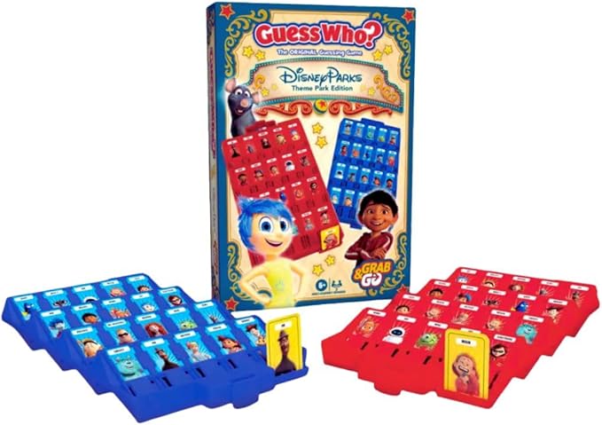 WDW Orlando - Guess Who? Theme Park Edition Original Guessing Game Grab &amp Go
