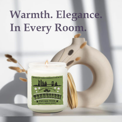 Goiicoln Tennessee Candle Gift, Tennessee Souvenirs Scented Candles for Home, Tennessees Decor, Tennessees State Gifts Personalized Candle, Best Friends Christmas Tennessee Gift, 60 Hours Burn