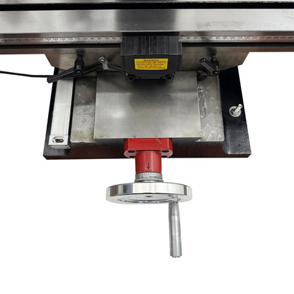 WYDDDARY 110V Mini Precision Milling and Drilling Machine 2HP Brushless, with 33.1"×8.3" Work Table, R8 Spindle 50-2250RPM, X-Axis Power Feed & 3-Axis DRO for Metal Wood DIY