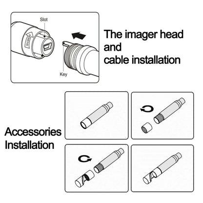 Autel MaxiVideo MV460 Digital Inspection Camera Video Scope Videoscope Endoscope 1920 * 1080 70° Field 7X Zoom LED Header Waterproof Cable Image Capture Video Recording Better MV108 MV105 MV160 MV400