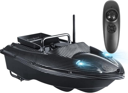 Bait Boat for Fishing RC Fishing Bait Boat for Carp Fishing - 546Yards Remote Control with 3.3lbs Loading (Grey)