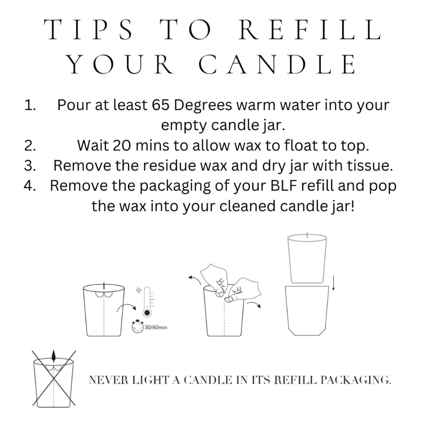 Bougies La Francaise - French-Made Scented Candle Refill - The Mountain - Made in France, 200g, +/- 40-Hour Burn Time - ‎2.97 x 3.27 x 3.38 inches