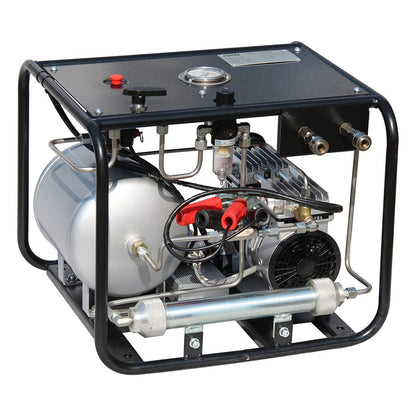 HPDMC Oil-free Dive 12V 550W Air Compressor System Vacuum Pump with 1x50 FT Hose & 1xRegulator / Respirator for Snorkeling Diving