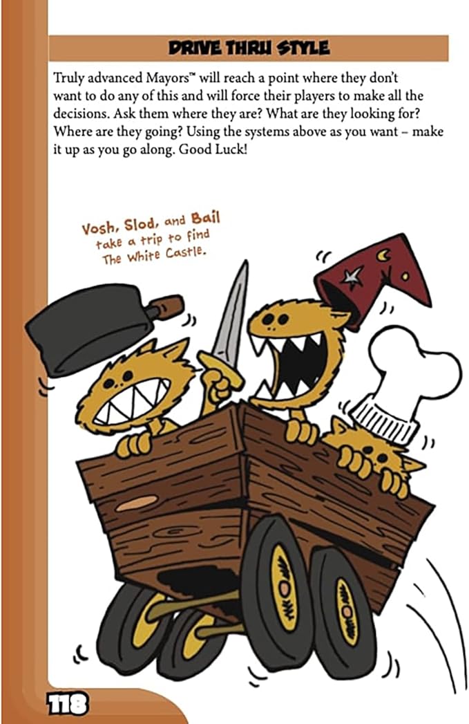 9th Level Games | Kobolds Ate My Baby! The Orange Book | Tabletop Role Playing Game | 2 to 8 Players | Ages 13+ | 60 Minutes