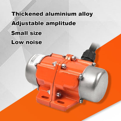 ATO AC 100W Concrete Vibrator Motor, 110V Low Noise Concrete Vibrating Motor, Adjustable Amplitude Easy to Install, Multi-Application Vibrator, 1 Phase 3600rpm, Used for Shaker Table, Sifters, Mixers
