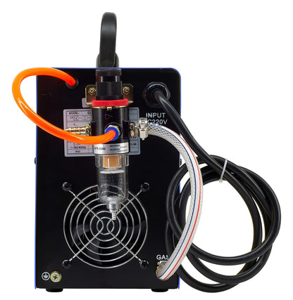 Plasma Cutter 55Amp PLC55 Dual Voltage Plasma Cutting Equipment 110V / 220V, IGBT DC Inverter Portable Air Plasma Cutter Machine 1/2 Inch Clean Cut Intelligent Digital Display (110/220V)
