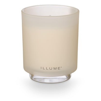 Illume Refillable Boxed Glass Candle, Winter White