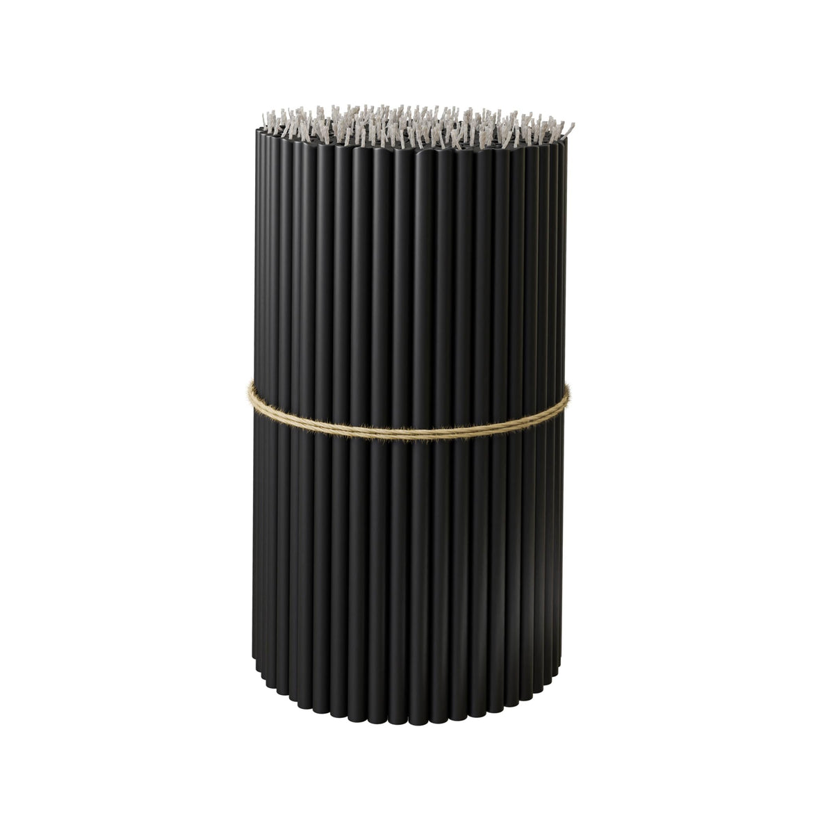 BlueBee Pure Beeswax Candles Bulk for Home - 50pcs Tall Thin Taper Candles, Honey Scent, Smokeless, Long-Burn, All Natural for Church Prayer, Hanukkah, Birthday Cake