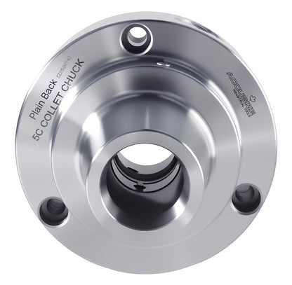 Accusize Industrial Tools 5C 5'' Collet Chuck, Plain Back, for Lathe Machine, 0269-0010