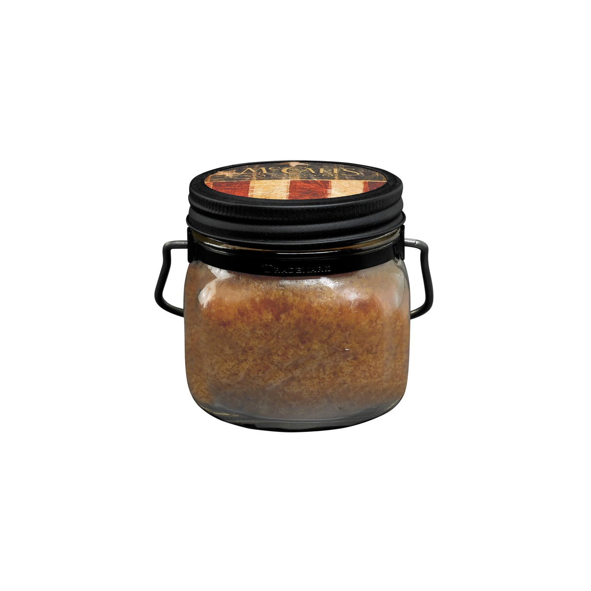 McCall’s Candles | Sunrise Cinnamon Bun | 16 oz Two-Wick Scented Candle | USA-Poured | Vintage Mason Jar with Carrying Handle | Sweet Maple & Cinnamon Bakery Fragrance