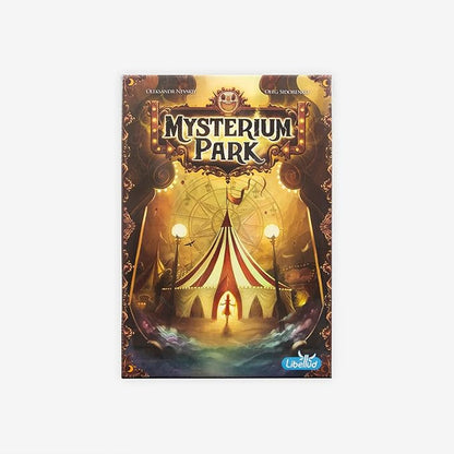 Asmodee Mysterium Park Board Game - Uncover Dark Secrets in a Charming Carnival Setting Cooperative Mystery for Kids &amp Adults Ages 10+ 2-7 Players 28 Minute Playtime