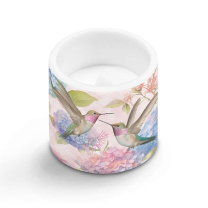 Cozeyat Pastel Bird LED Candles Set of 4 Battery Powered Flameless with Remote Timer Flickering Flame Waterproof for Home Beach Garden