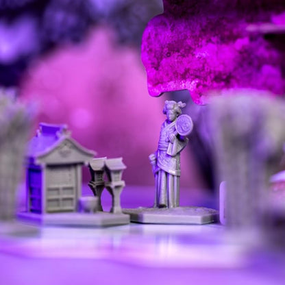 Senjutsu: Battle for Japan - Samurai Dueling Game with Miniatures and Deck Crafting Strategy Game for Kids and Adults Ages 14+ 1-4 Players 15-20 Min Playtime Made by Lucky Duck Games
