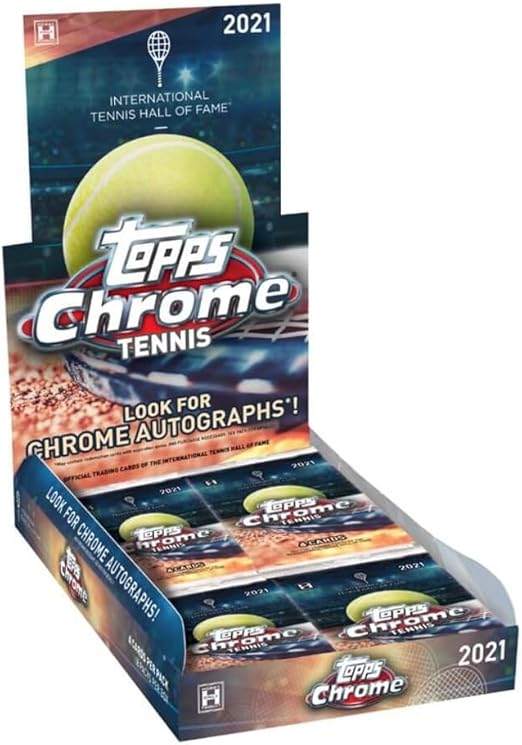 2021 Topps Chrome Tennis Hobby Box