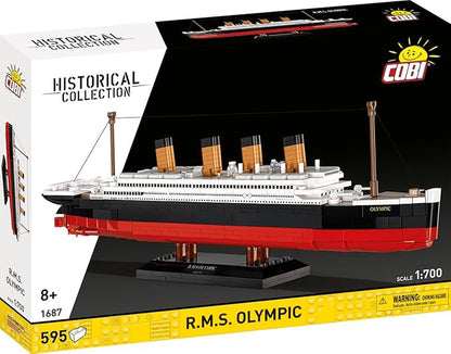 COBI Historical Collection Great War R.M.S. Olympic /1911 Building Set 595 Pieces
