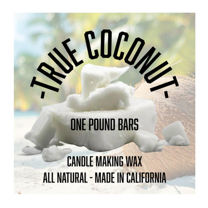 Coconut Candle Wax 6lb by FLEUR DE SPA – Premium All-Natural Coconut Wax Blend – Made in USA – Clean Burn, Great Scent Throw – for DIY Candle Making (6 Pound Box)