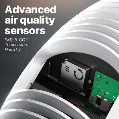 IQAir Atem X Air Purifier - Smart HyperHEPA Filtration for Large Rooms up to 1650 sq ft - Smoke, Viruses, Allergens, Asthma, Mold, Dust, Pets, Swiss Made, WiFi Enabled